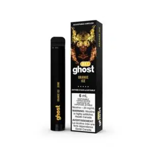 Orange Ice Bold Nicotine Blend by Ghost Max Disposable