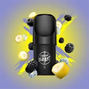 Blazin' Banana Blackberry Iced Flavour Beast Pods