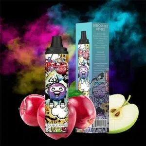 Double Apple 6000 Puffs RandM Tornado Disposable Vape Device