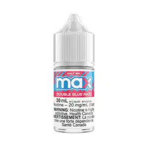Double Blue Razz Max Salts by Dvine