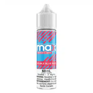 Double Blue Razz Max E-Liquid by Dvine