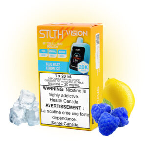Blue Razz Lemon Ice STLTH Vision Disposable Vape