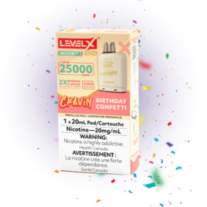 Birthday Confetti Pods Level X G2 by Flavour Beast Boost Unleashed
