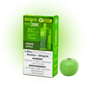 Green Apple Drip'n EVO 28K Disposable By Envi