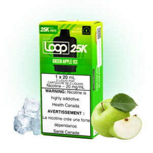 Green Apple Ice Loop 25K Pod by STLTH
