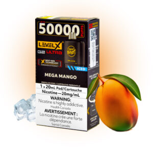 Mega Mango Ice Pods Level X Ultra G2 by Flavour Beast