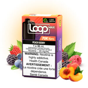 Peach Berry Loop Max Pod by STLTH