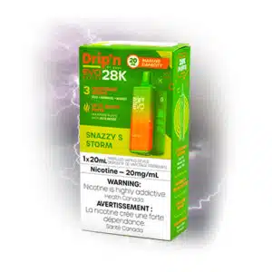 Snazzy S Storm Drip'n EVO 28K Disposable By Envi