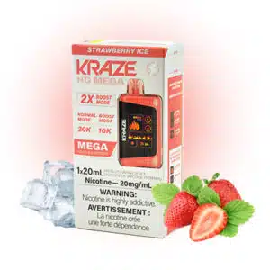 Strawberry Ice Kraze HD Mega Disposable Vape