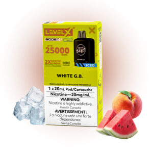 White G.B Pods Ice Level X G2 by Flavour Beast Boost