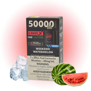 Weekend Watermelon Ice Pods Level X Ultra G2 by Flavour Beast