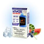 Blueberry Watermelon Ice Kraze HD Mega Disposable Vape