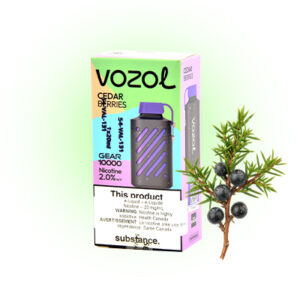 Cedar Berries Gear 10000 Puff by Vozol