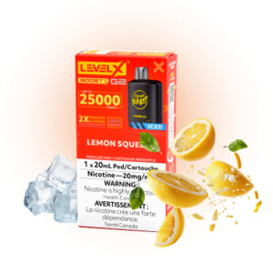 Lemon Squeeze Ice Pods Level X G2 by Flavour Beast Boost