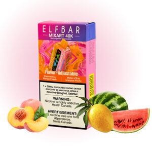 Watermelon Mango Peach MixArt 40K Elf Bar Disposable Vape