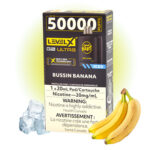Bussin Banana Ice Pods Level X Ultra G2 by Flavour Beast
