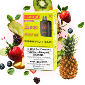 Flippin' Fruit Flash Pods Level X G2 by Flavour Beast Boost