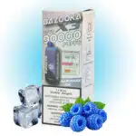 Blue Razz Ice Bazooka Vape X3 disposable