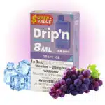 Grape Ice Drip'n 8ML 16K Disposable By Envi