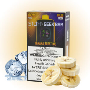Banana Burst Ice STLTH X Geek Bar Disposable Vape