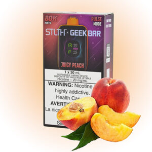 Juicy Peach STLTH X Geek Bar Disposable