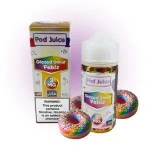 Glazed Dnt Peblz Pod Juice E-Liquid